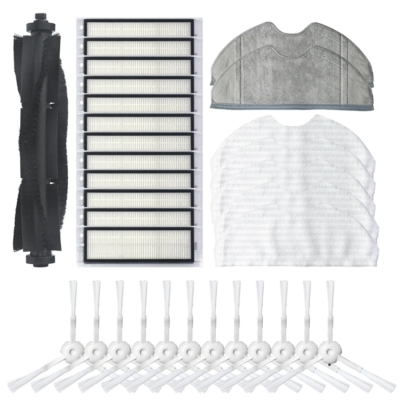 For 360 S5 S7 Robot Vacuum Cleaner Main Brush Roller Brush Side Brush HEPA Filter Mop Cloth Accessories
For 360 S5 S7 Robot Vacuum Cleaner Main Brush Roller Brush Side Brush HEPA Filter Mop Cloth Accessories