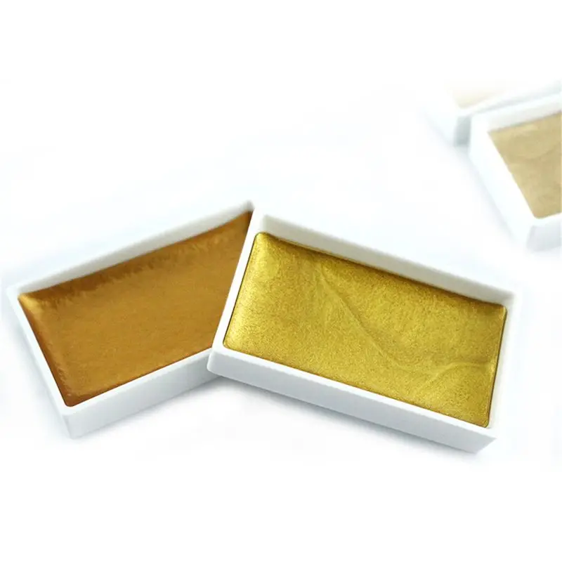 Kuretake GANSAI TAMBI Starry/Pearl/Gem Colors Solid Paints Metallic Gold Watercolor Pigment For Drawing Art Supplies
Kuretake GANSAI TAMBI Starry/Pearl/Gem Colors Solid Paints Metallic Gold Watercolor Pigment For Drawing Art Supplies