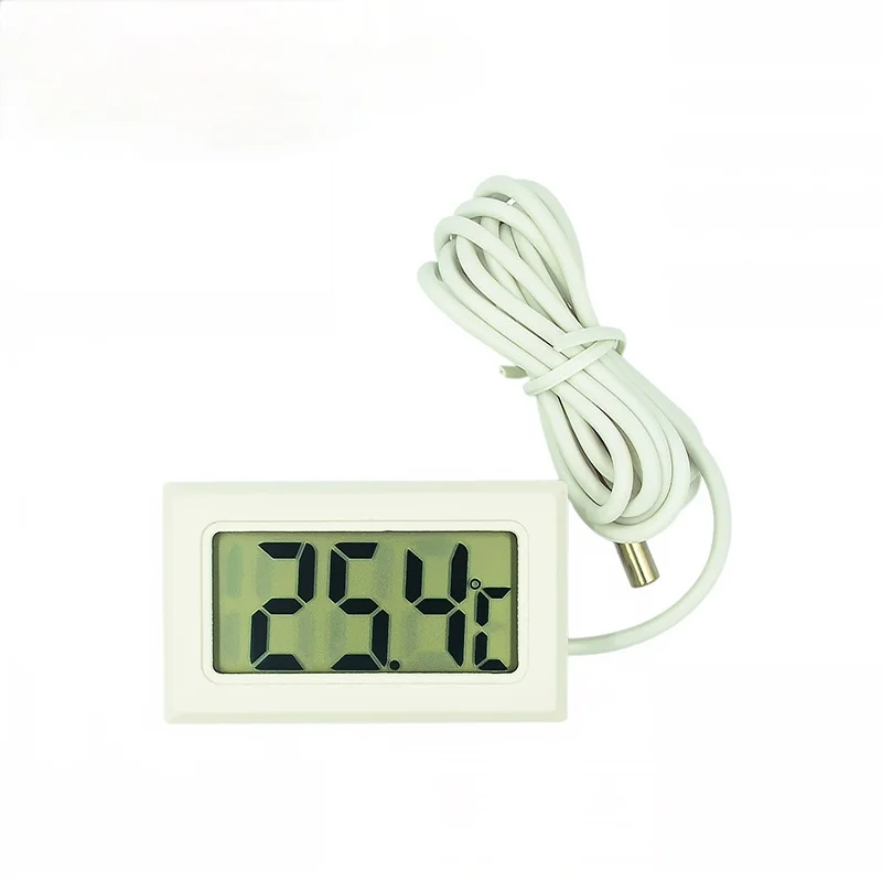 1M Mini Convenient Digital LCD Thermometer cooler Sensor Hygrometer Gauge for Refrigerator Aquarium Monitoring
1M Mini Convenient Digital LCD Thermometer cooler Sensor Hygrometer Gauge for Refrigerator Aquarium Monitoring