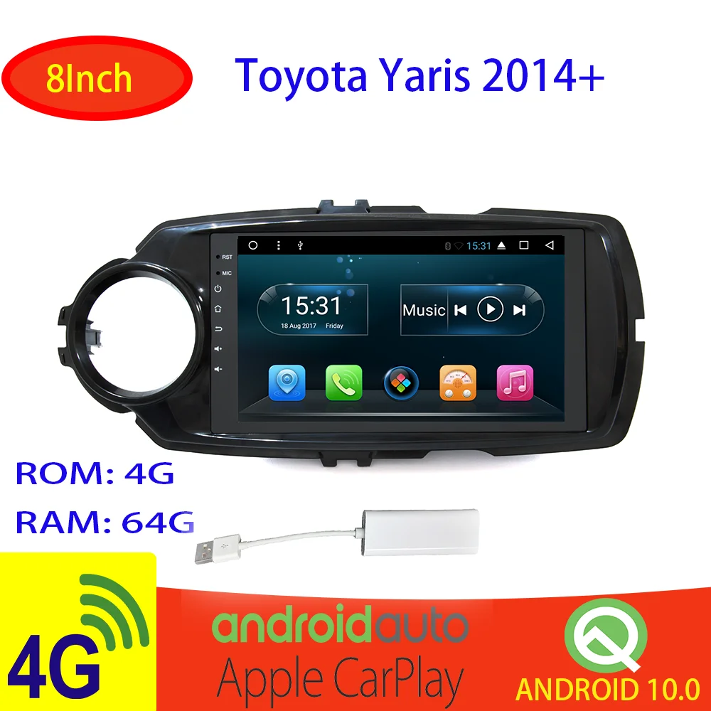 Pantalla Auto For Toyota Yaris 2014 2015 2016 2017 Car Radio Multimedia Video Player Navigation GPS Android 10 No 2din 2 din dvd
Pantalla Auto For Toyota Yaris 2014 2015 2016 2017 Car Radio Multimedia Video Player Navigation GPS Android 10 No 2din 2 din dvd