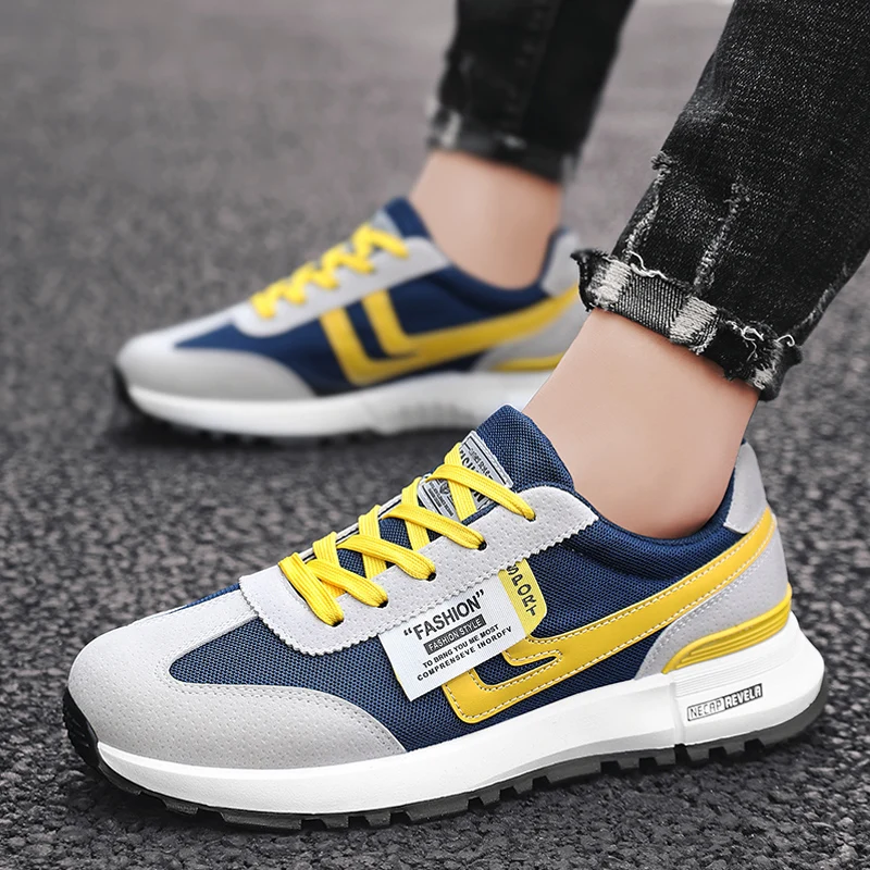 2021 Spring and Autumn New Sports Shoes Men's Casual Trend Running Shoes All-match Board Shoes Breathable Fashion Trendy Shoes
2021 Spring and Autumn New Sports Shoes Men's Casual Trend Running Shoes All-match Board Shoes Breathable Fashion Trendy Shoes