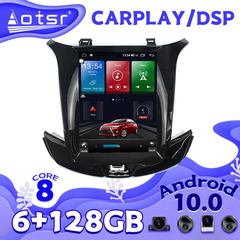 Android For Chevrolet Cruze 2015 - 2018 Tesla Car Radio GPS Navigation Multimedia Video Player Auto Audio Stereo Head Unit CD
Android For Chevrolet Cruze 2015 - 2018 Tesla Car Radio GPS Navigation Multimedia Video Player Auto Audio Stereo Head Unit CD
