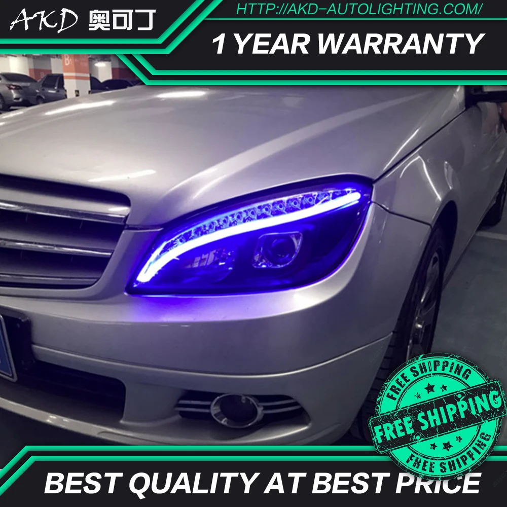 AKD Car Styling Head Lamp for Benz W204 Headlights 2007-2010 C300 C260 C200 LED Headlight LED DRL Hid Bi Xenon Auto Accessories
AKD Car Styling Head Lamp for Benz W204 Headlights 2007-2010 C300 C260 C200 LED Headlight LED DRL Hid Bi Xenon Auto Accessories