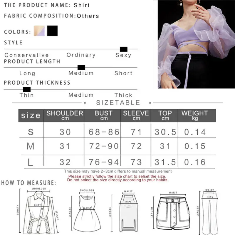 Sexy See-through Women Fashion Blouses Mesh Sheer Cropped Tops Ladies Long Sleeve Transparent Shirt Party Nightclub Blouse S-L
Sexy See-through Women Fashion Blouses Mesh Sheer Cropped Tops Ladies Long Sleeve Transparent Shirt Party Nightclub Blouse S-L