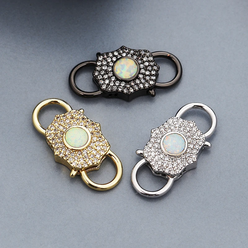 2021 New Design Creative Copper Micro Pave Zirconia Lock Clasps & Hooks Fastener Screw Clasps For DIY Accessories Jewlery Making 
2021 New Design Creative Copper Micro Pave Zirconia Lock Clasps & Hooks Fastener Screw Clasps For DIY Accessories Jewlery Making