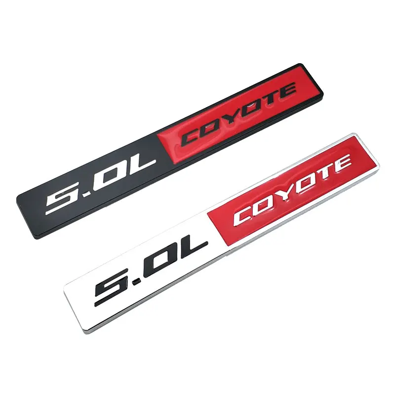 Metal 3D Car Emblem 5.0L Coyote Sticker Trunk Lid Fender V8 Engine Auto Badge Decal For Mustang
Metal 3D Car Emblem 5.0L Coyote Sticker Trunk Lid Fender V8 Engine Auto Badge Decal For Mustang