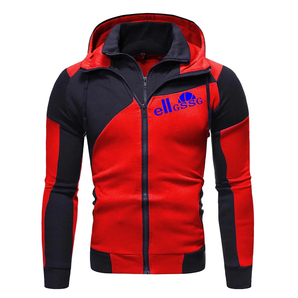 Autumn and winter sports suit men's color matching two-piece long-sleeved trousers Slim running casual hooded sweater trend
Autumn and winter sports suit men's color matching two-piece long-sleeved trousers Slim running casual hooded sweater trend
