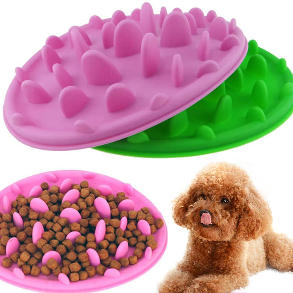 Pet Dog Cat Silica Gel Feeding Food Bowl Dow Bowl Candy Color Portable Puppy Slow Food Bowl Container Feeder Dish Puzzle Bowls
Pet Dog Cat Silica Gel Feeding Food Bowl Dow Bowl Candy Color Portable Puppy Slow Food Bowl Container Feeder Dish Puzzle Bowls