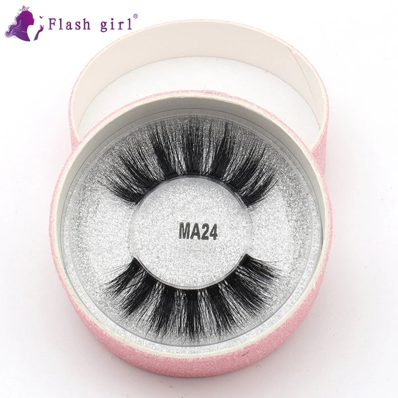 Flash Girl lashes 24 styles MA24 3D false mink 100% handmade eyelashes with Pink Gift box
Flash Girl lashes 24 styles MA24 3D false mink 100% handmade eyelashes with Pink Gift box