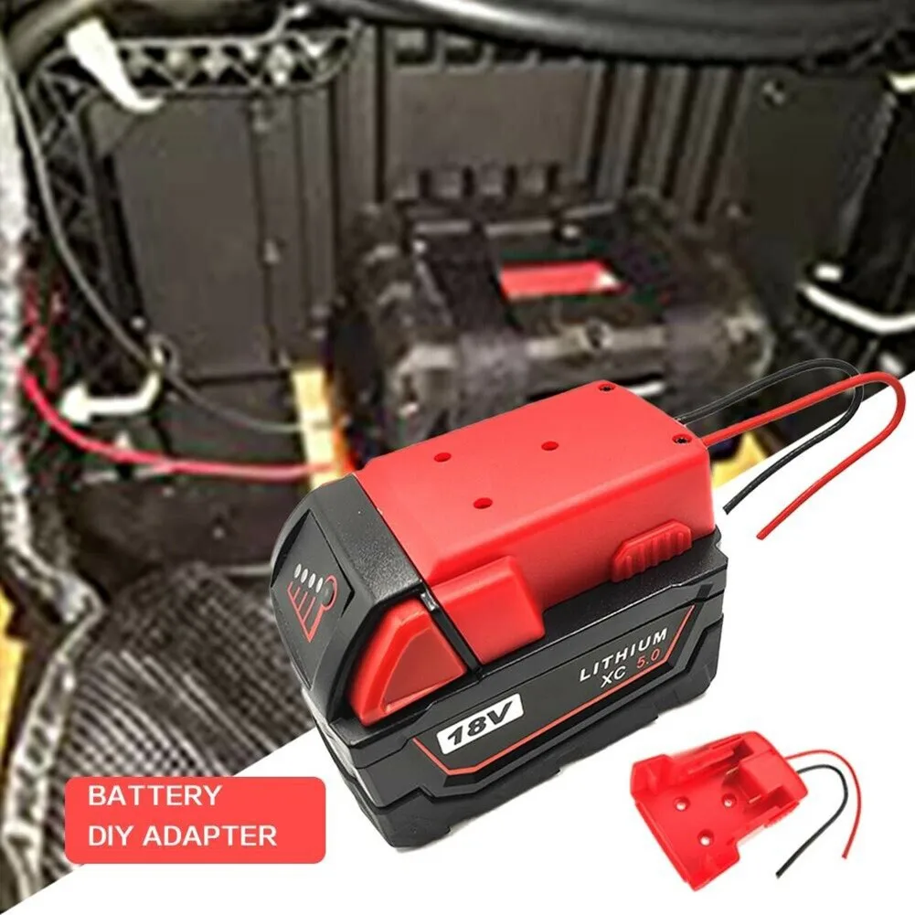 DIY Red Battery Adapter Battery Converter Electric Bicycle Skateboard Charging For Milwaukee 18V Li-ion Battery DHL
DIY Red Battery Adapter Battery Converter Electric Bicycle Skateboard Charging For Milwaukee 18V Li-ion Battery DHL