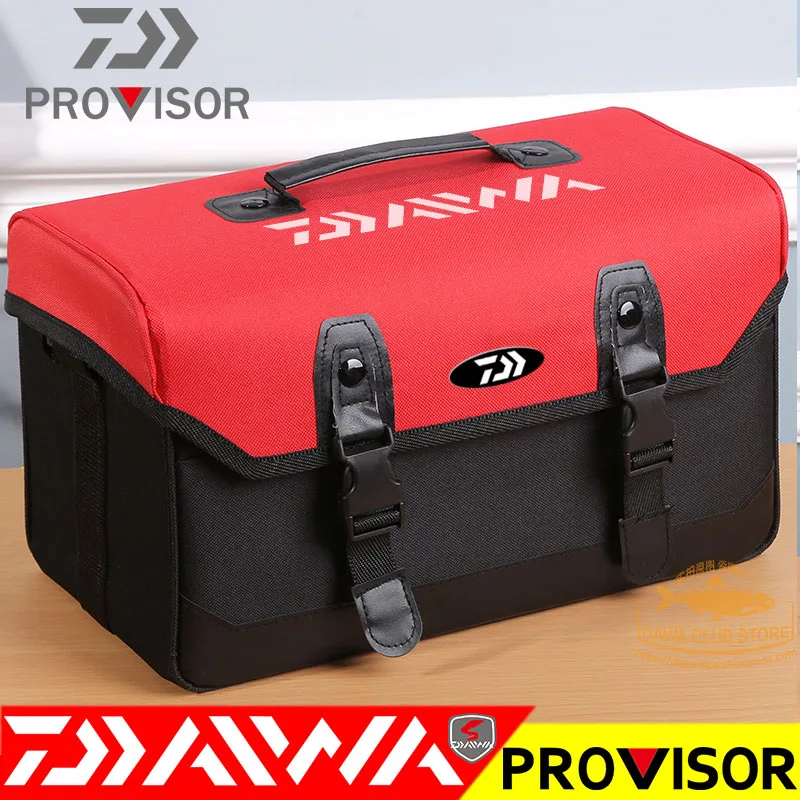 2020 DAWA Fishing Bag Multifunctional Waist Pack Fishing Lures Gear Storage Bag Single Shoulder Bag Waterproof Fishing Gear Box
2020 DAWA Fishing Bag Multifunctional Waist Pack Fishing Lures Gear Storage Bag Single Shoulder Bag Waterproof Fishing Gear Box