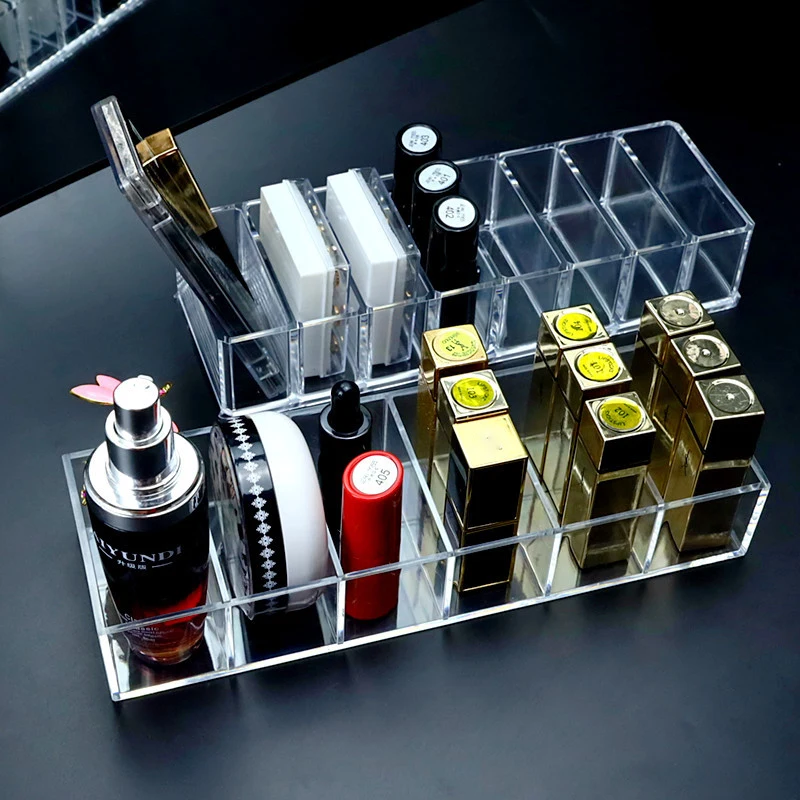 Clear Acrylic 8/6 Grid Makeup Organizer Storage Box Women Powder Lipstick Eye Shadow Display Stand Holder Cosmetic Display
Clear Acrylic 8/6 Grid Makeup Organizer Storage Box Women Powder Lipstick Eye Shadow Display Stand Holder Cosmetic Display
