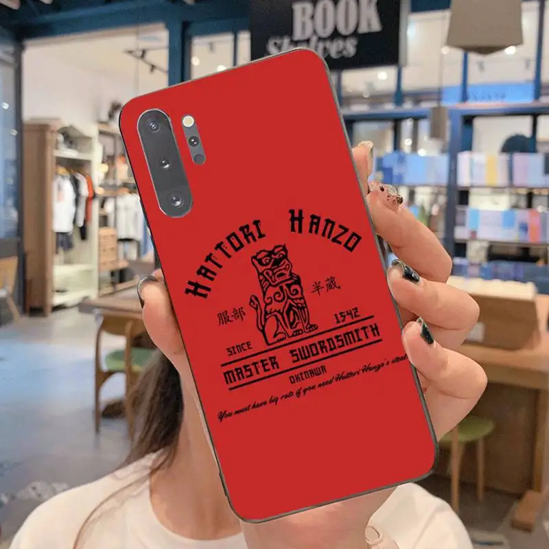 HPCHCJHM hattori hanzo Phone Case For Samsung Note 7 8 9 10 Lite Plus Galaxy J7 J8 J6 Plus 2018 Prime
HPCHCJHM hattori hanzo Phone Case For Samsung Note 7 8 9 10 Lite Plus Galaxy J7 J8 J6 Plus 2018 Prime