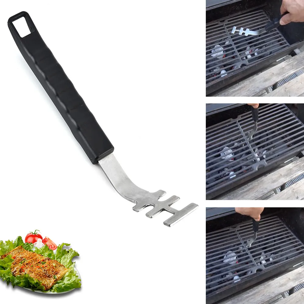 1pcs Heat-Resistant Grill Grate Lifter Anti-Scald Cooking Grate Lifter Tool BBQ Grill Tools Accessories
1pcs Heat-Resistant Grill Grate Lifter Anti-Scald Cooking Grate Lifter Tool BBQ Grill Tools Accessories