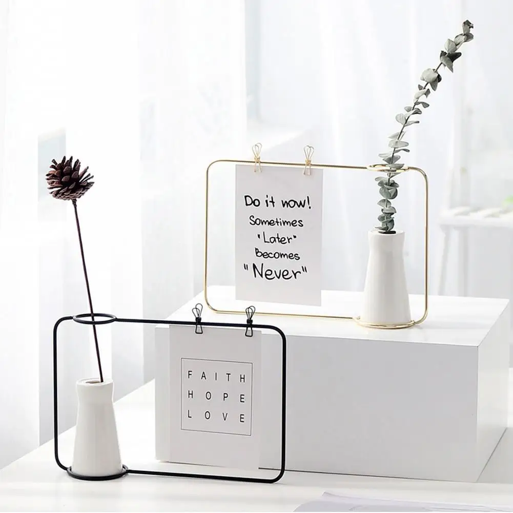 Transparent Photo Holder Frame Stand Flower Bottle Set Home Living Room Decor
Transparent Photo Holder Frame Stand Flower Bottle Set Home Living Room Decor
