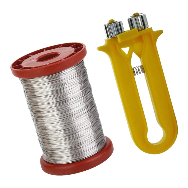 Bee Wire Cable Tensioner Crimper Frame Hive Bee Tool Box Nest Thread Tight Wire Beekeeping Equipment+0.5mm 500G Wire
Bee Wire Cable Tensioner Crimper Frame Hive Bee Tool Box Nest Thread Tight Wire Beekeeping Equipment+0.5mm 500G Wire