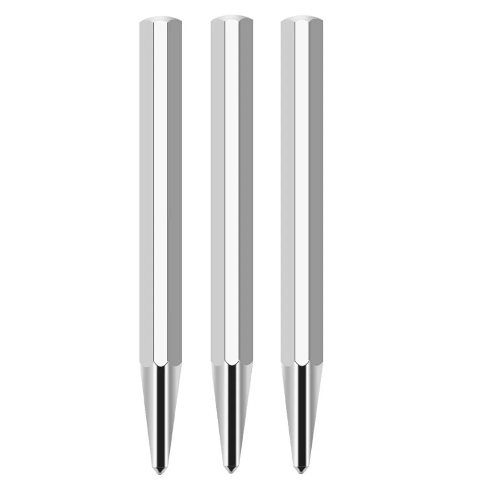 3pcs 120mm / 4.72in Center Punches Metal Hardened Carbon Steel Spot Dot Center Hand Tools Punch For Waterproofing Hole
3pcs 120mm / 4.72in Center Punches Metal Hardened Carbon Steel Spot Dot Center Hand Tools Punch For Waterproofing Hole