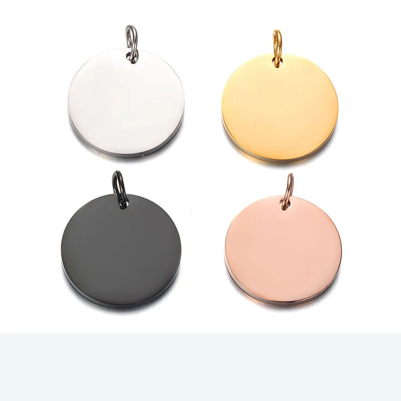 20pcs/lot 100% Stainless Steel Disc Charm Round Stamping Blank Tags Mirror Polish Metal Pendant DIY Jewelry Making 25mm
20pcs/lot 100% Stainless Steel Disc Charm Round Stamping Blank Tags Mirror Polish Metal Pendant DIY Jewelry Making 25mm