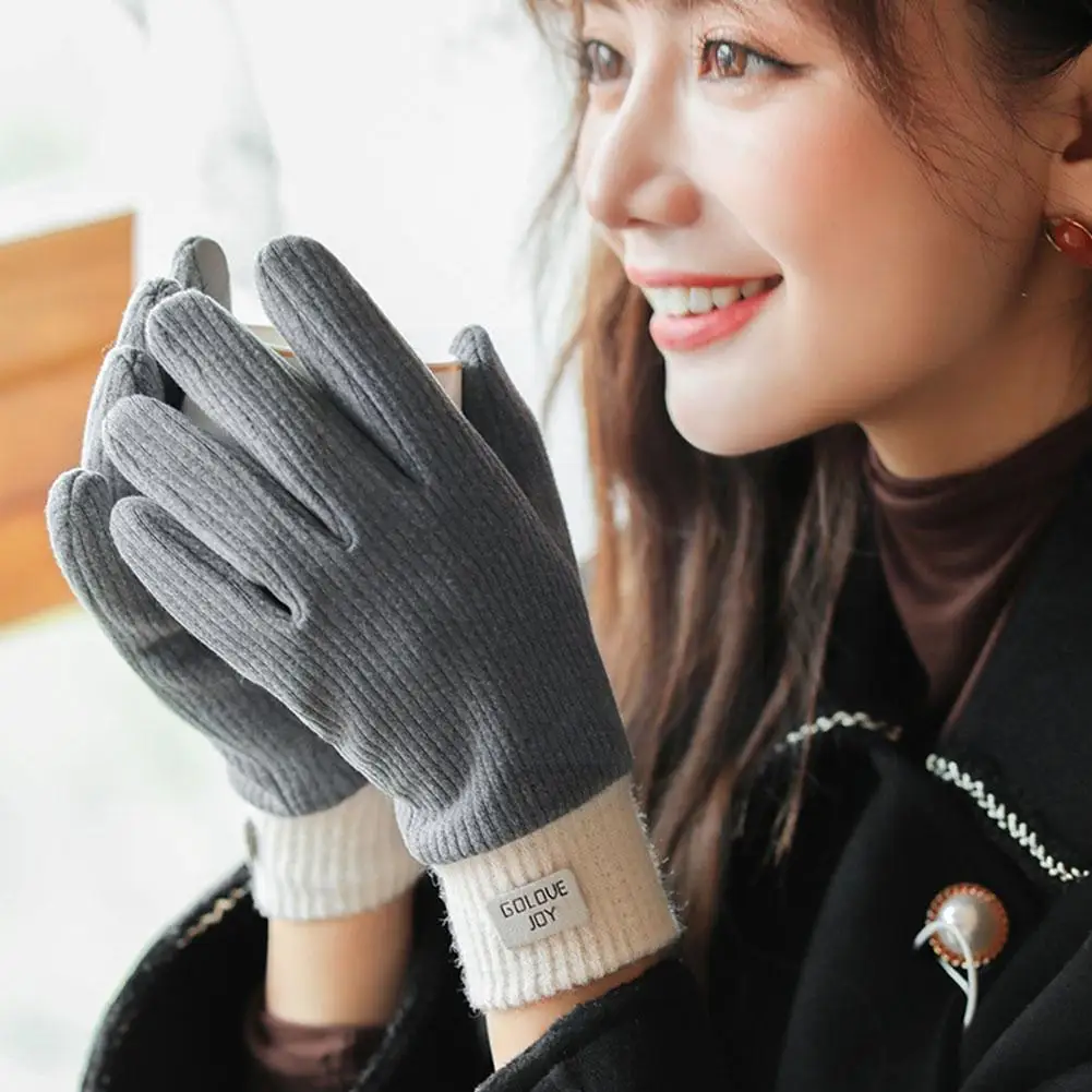 1pair Women's Gloves Screen Plus Velvet Warm Hyaluronic Girl Self-heating Riding Acid Gloves Glove Cationic Winter Fluffy H2n5
1pair Women's Gloves Screen Plus Velvet Warm Hyaluronic Girl Self-heating Riding Acid Gloves Glove Cationic Winter Fluffy H2n5