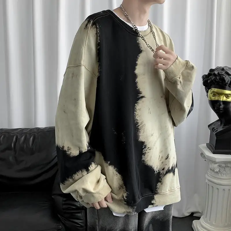 Men Hoodies Autumn Long Sleeve O Neck Tie Dyed Japan Style Loose Casual Hip Pop Harajuku Vintage Streetwear Plus Size Sweatshirt
Men Hoodies Autumn Long Sleeve O Neck Tie Dyed Japan Style Loose Casual Hip Pop Harajuku Vintage Streetwear Plus Size Sweatshirt