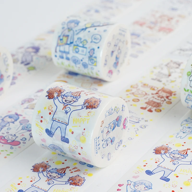 Wide Washi Tape Lovely Cartoon Character Cute Girls Sticker Decoration WashiTape DIY Planner Scrapbooking Masking Tape Escolar
Wide Washi Tape Lovely Cartoon Character Cute Girls Sticker Decoration WashiTape DIY Planner Scrapbooking Masking Tape Escolar