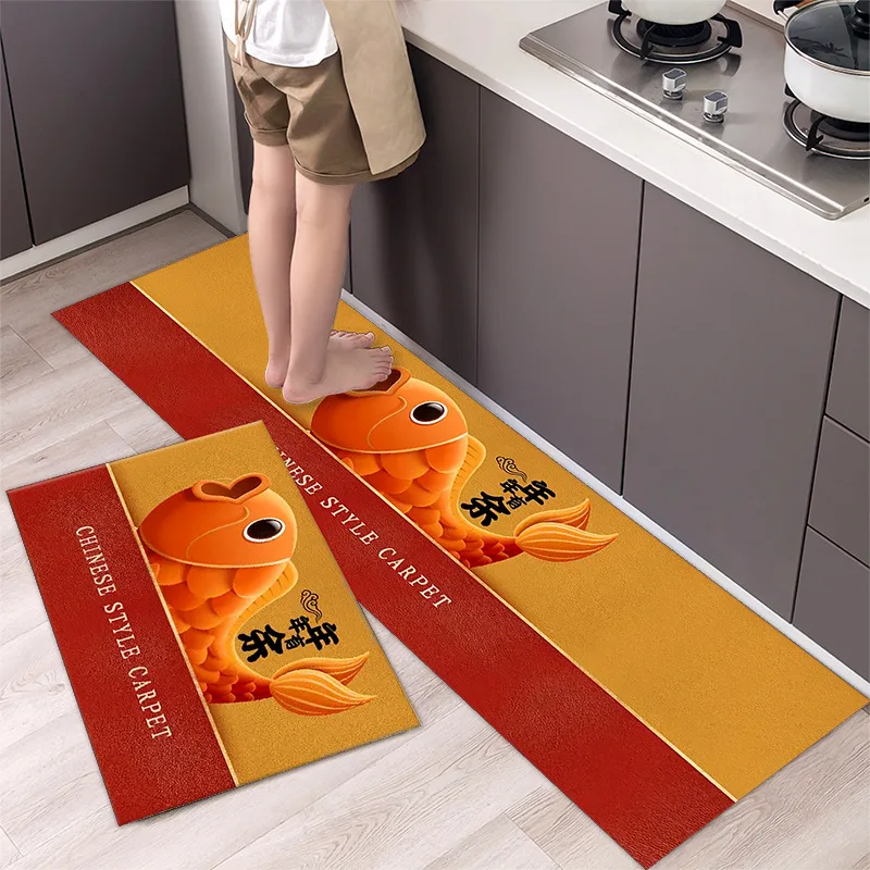 Fashionable Simple Nordic StyleWaterproof Kitchen Floor Mat Household Carpet Long Strip Door Mat Modern Home Decor
Fashionable Simple Nordic StyleWaterproof Kitchen Floor Mat Household Carpet Long Strip Door Mat Modern Home Decor