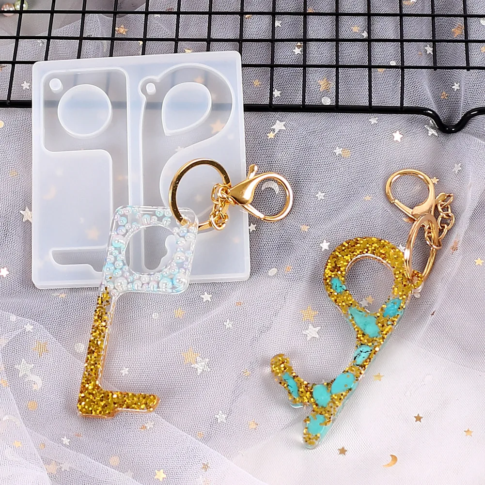 Door Opener Silicone Mold No Touches Door Opener Button Pusher Resin Mold Epoxy Mould For DIY Jewelry Pendant Home Supplies
Door Opener Silicone Mold No Touches Door Opener Button Pusher Resin Mold Epoxy Mould For DIY Jewelry Pendant Home Supplies