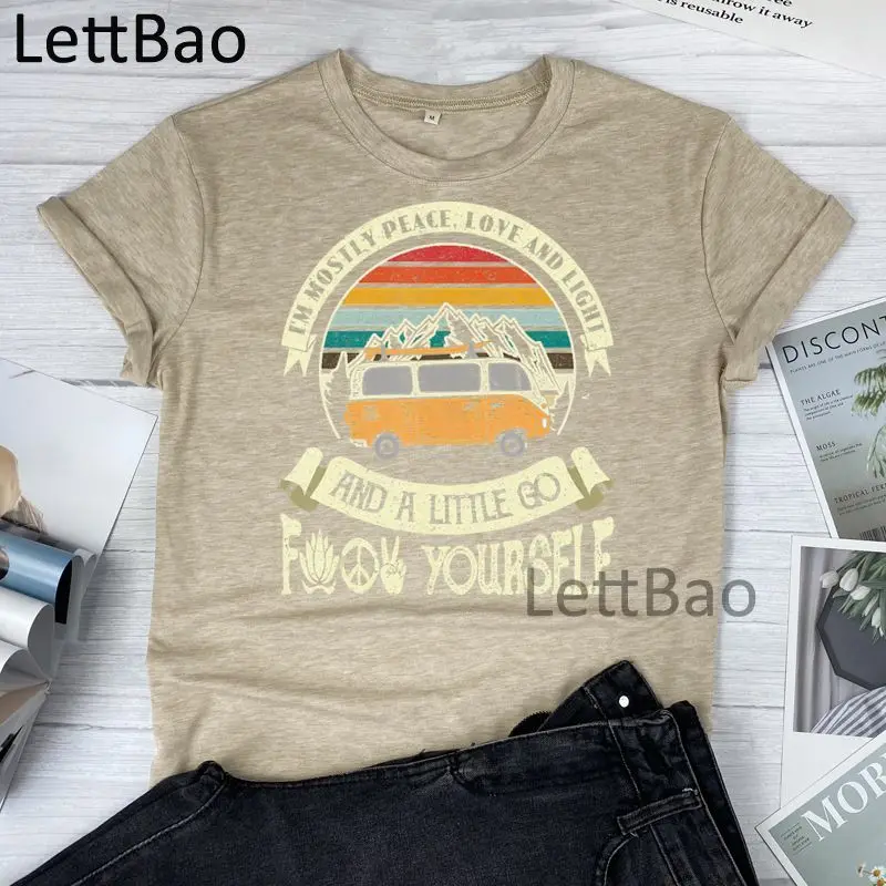 I'm Mostly Peace Love And Light T Shirt Women Fashion Graphic Cute Kawaii Tshirt Fashion Hipster Short Sleeve O Neck T-shirts
I'm Mostly Peace Love And Light T Shirt Women Fashion Graphic Cute Kawaii Tshirt Fashion Hipster Short Sleeve O Neck T-shirts