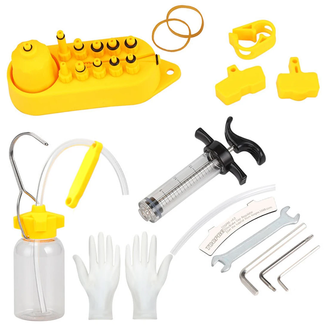 Mountain Bike Bicycle Hydraulic Brake Bleed Tool Kit All-round Universal Set Avid Mula Hayes Bike Brake Repair Tools
Mountain Bike Bicycle Hydraulic Brake Bleed Tool Kit All-round Universal Set Avid Mula Hayes Bike Brake Repair Tools