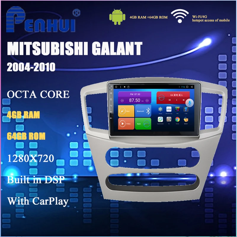 Car DVD GPS For Mitsubishi Galant (2004-2010) Car Radio Multimedia Video Player Navigation GPS Android 10.0 Double Din
Car DVD GPS For Mitsubishi Galant (2004-2010) Car Radio Multimedia Video Player Navigation GPS Android 10.0 Double Din