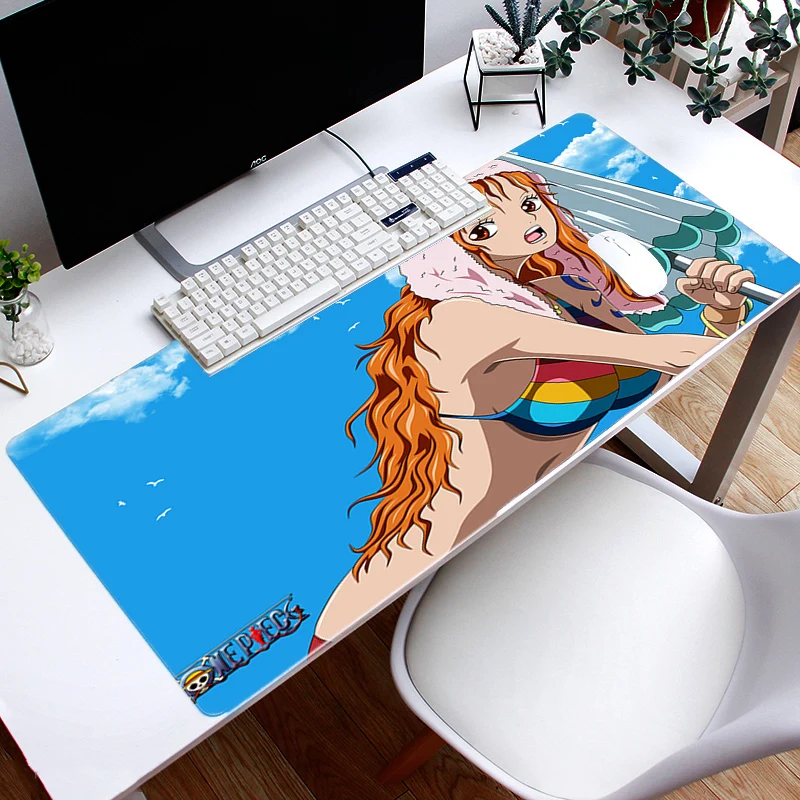 70x40cm Cute One Piece laptop Gaming Mouse Pad Mousepad Large Locking Edge Keyboard Deak Mat for Cs Go LOL
70x40cm Cute One Piece laptop Gaming Mouse Pad Mousepad Large Locking Edge Keyboard Deak Mat for Cs Go LOL