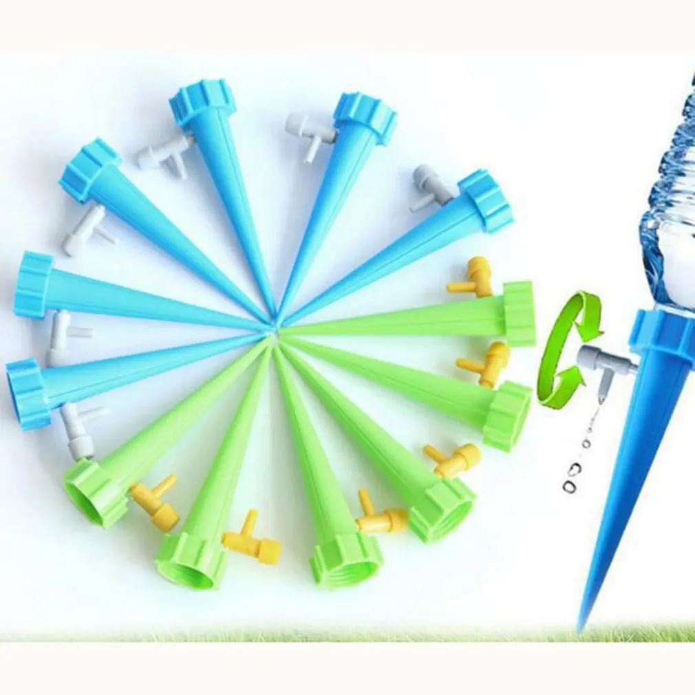 12Pcs Auto Drip Irrigation Watering System Household Plant Flower Automatic Waterer Dripper Plastic Gardening Watering Tools
12Pcs Auto Drip Irrigation Watering System Household Plant Flower Automatic Waterer Dripper Plastic Gardening Watering Tools