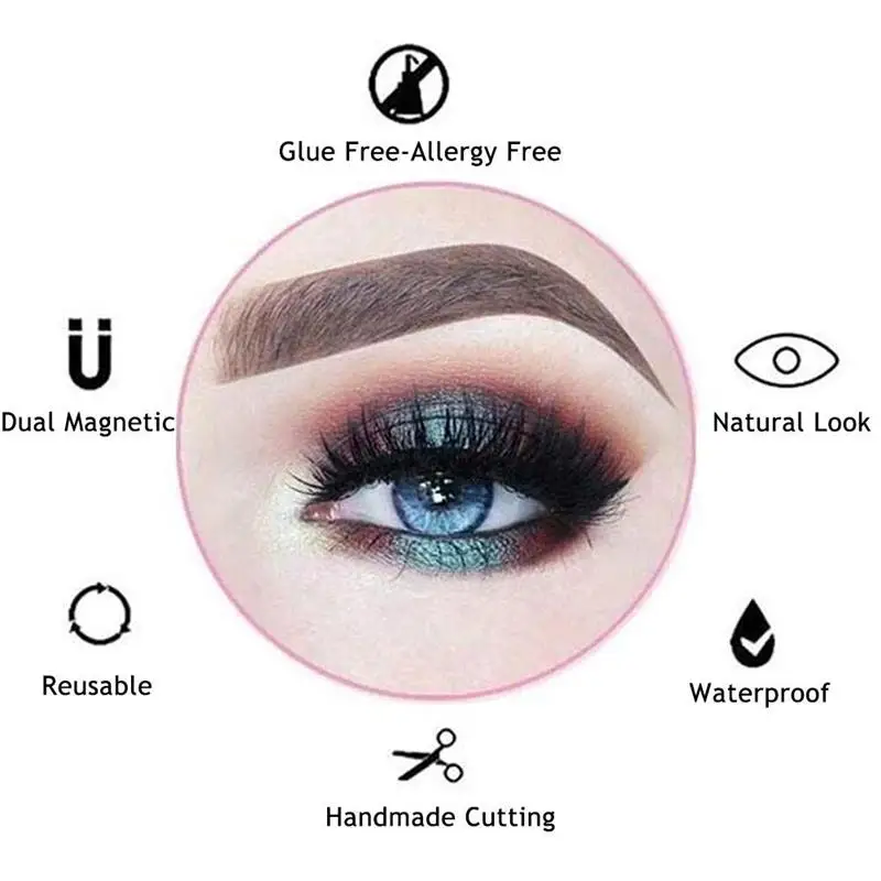 Magnetic Eyelash Clip Set Magnetic Eyelash Applicator Lash Clips With Reusable Magnetic False Eyelashes Makeup Eyelash Curler
Magnetic Eyelash Clip Set Magnetic Eyelash Applicator Lash Clips With Reusable Magnetic False Eyelashes Makeup Eyelash Curler