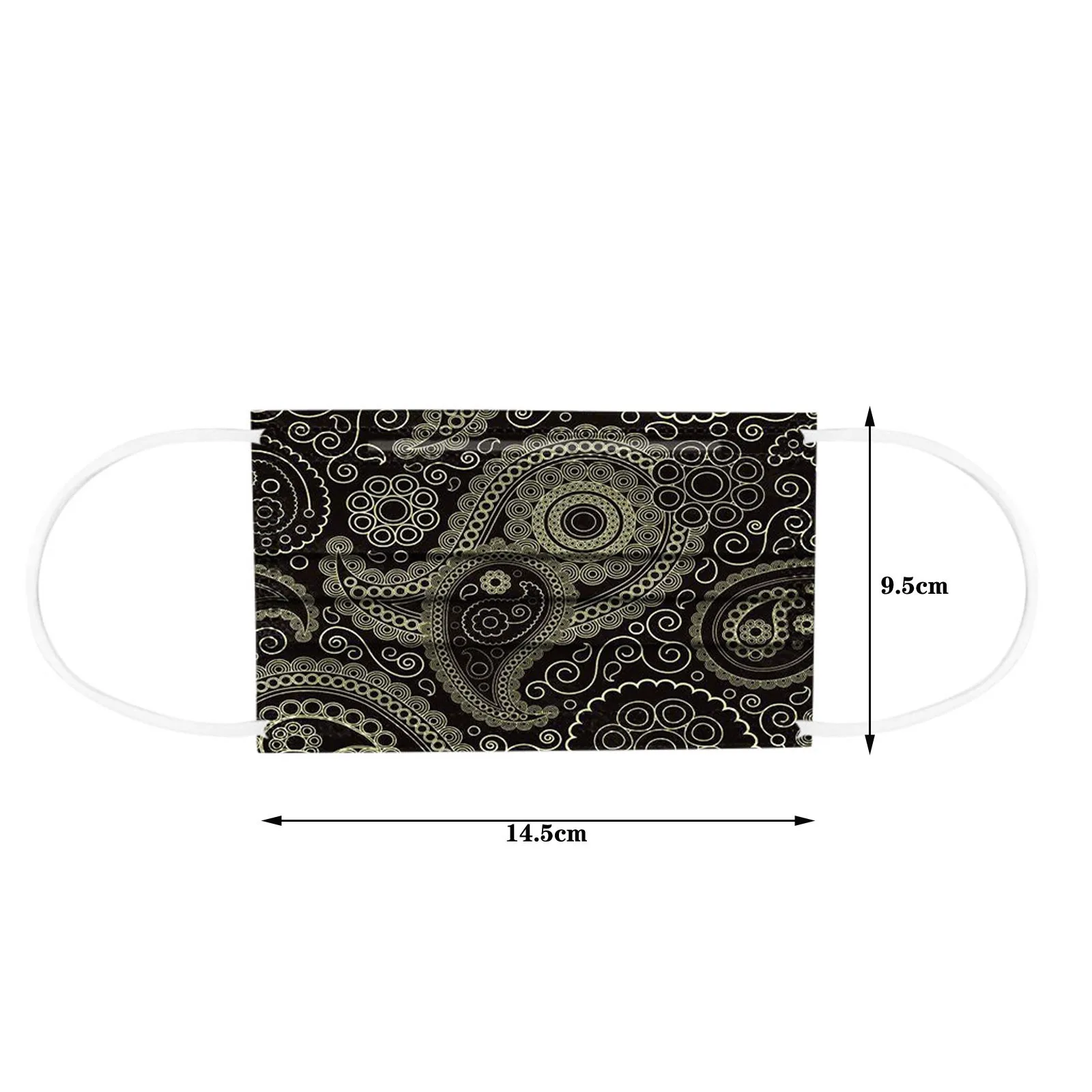 Masque tissus enfant Kid's Cashew Flower Leopard Print Mask Earring Protective Disposable Mask
Masque tissus enfant Kid's Cashew Flower Leopard Print Mask Earring Protective Disposable Mask