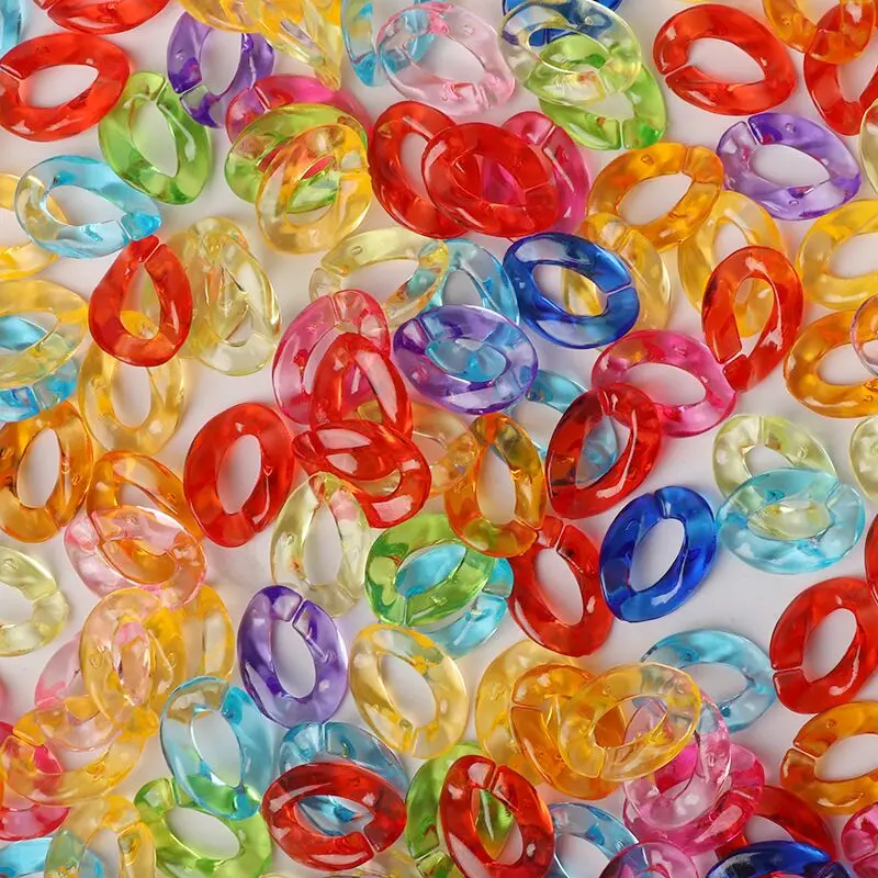 20Pcs/lot 17x23mm Acrylic Link Bead Chain Link Accessories Bead for Jewelry Making Necklace Bracelet DIY Bag Decoration
20Pcs/lot 17x23mm Acrylic Link Bead Chain Link Accessories Bead for Jewelry Making Necklace Bracelet DIY Bag Decoration