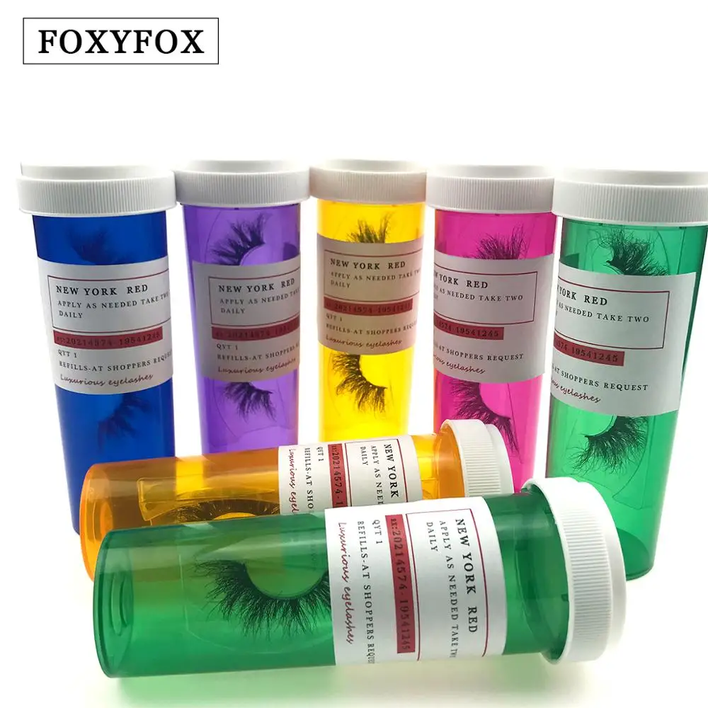 FOXYFOX 10/20/30/50/100 шт упаковочная коробка для ресниц с логотипом на заказ 3d норковые