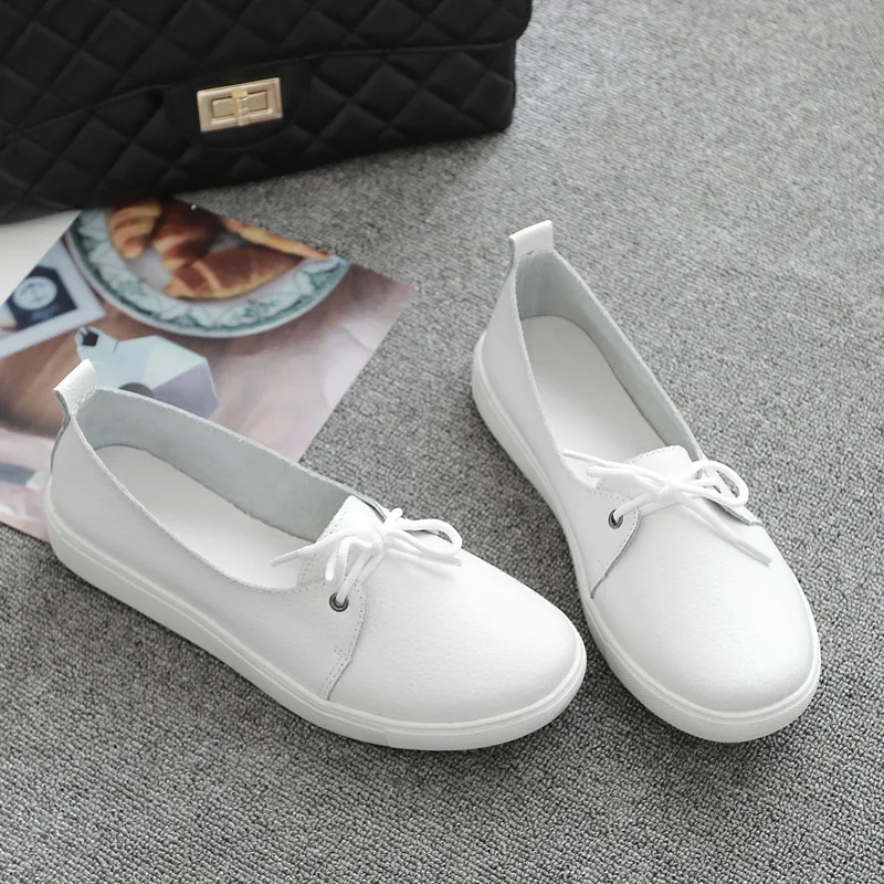 Flat Shoes Women Lace Up Moccasin Vulcanized Shoes Slip On Walking Ladies Fashion Casual Footwear Autumn Plus Size 35-44
Flat Shoes Women Lace Up Moccasin Vulcanized Shoes Slip On Walking Ladies Fashion Casual Footwear Autumn Plus Size 35-44
