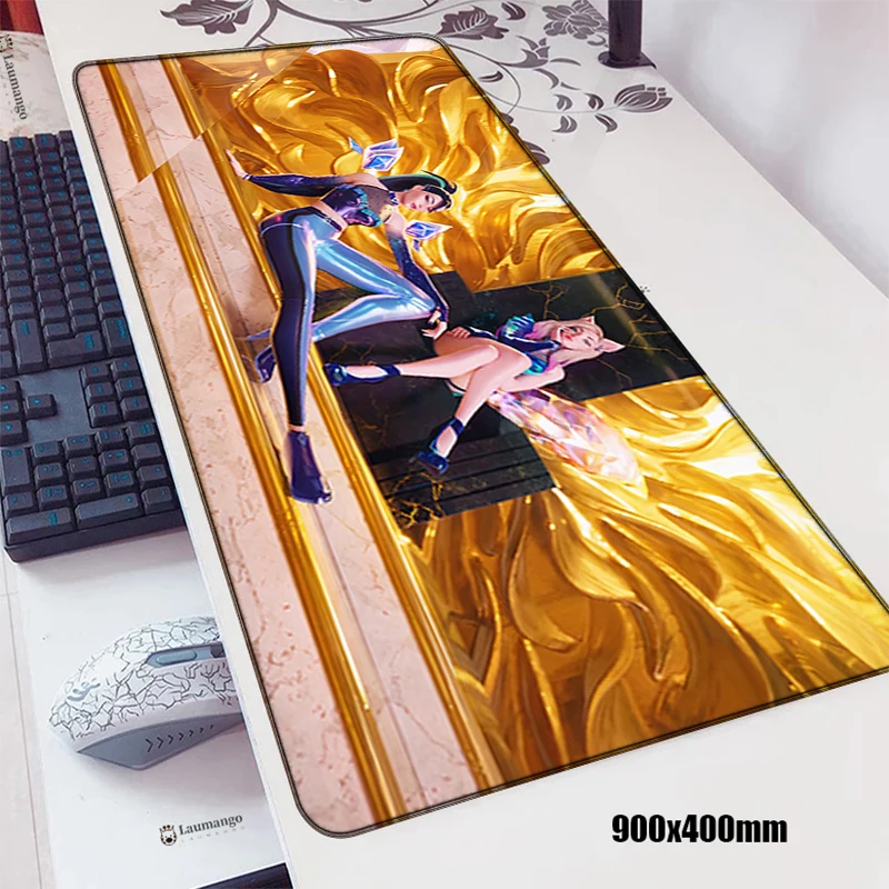 Большой Настольный коврик для игрового компьютера с аниме KDA Xxl, коврик для мыши 900x400, офисный коврик для ПК, коврик для Стича, игровые коврики...
Большой Настольный коврик для игрового компьютера с аниме KDA Xxl, коврик для мыши 900x400, офисный коврик для ПК, коврик для Стича, игровые коврики...
