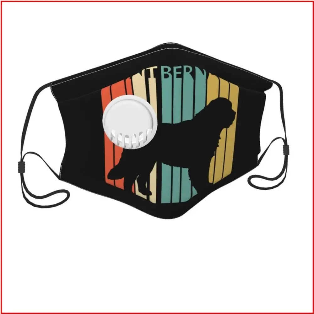Vintage 1970s Saint Bernard Kids Men Women face mask Adjustable Breathing Snorkel Facemasks Reusable Washable Black
Vintage 1970s Saint Bernard Kids Men Women face mask Adjustable Breathing Snorkel Facemasks Reusable Washable Black
