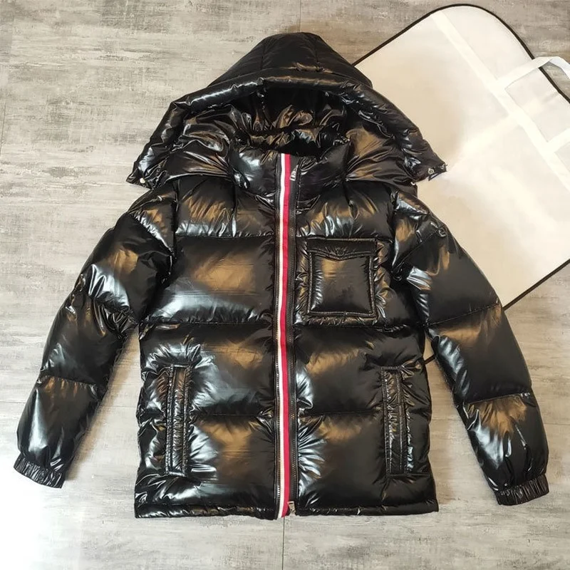Down Jackets Men's Short Thick Hooded Winter Warm Tricolor Woven Bread Clothing Waterproof Fabric Leisure
Down Jackets Men's Short Thick Hooded Winter Warm Tricolor Woven Bread Clothing Waterproof Fabric Leisure