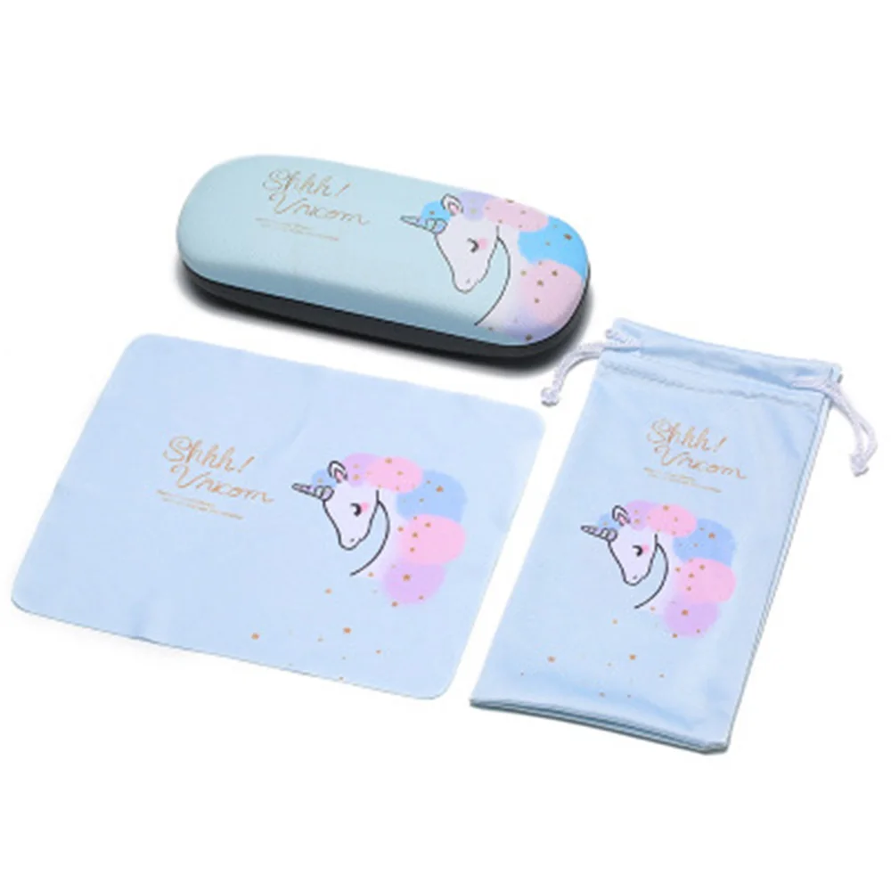 1set Protable Unicorn Kawaii Cute Cartoon Glasses Box With Bags And Glasses Cloth Spectacle Case Gift
1set Protable Unicorn Kawaii Cute Cartoon Glasses Box With Bags And Glasses Cloth Spectacle Case Gift