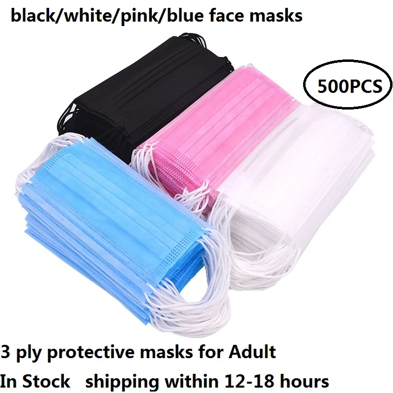 Disposable Surgical Mask Pink Blue Black White Mouth Mask 3 Layers Meltblown Non-Woven Earloop Breathable Medical Face Mask
Disposable Surgical Mask Pink Blue Black White Mouth Mask 3 Layers Meltblown Non-Woven Earloop Breathable Medical Face Mask