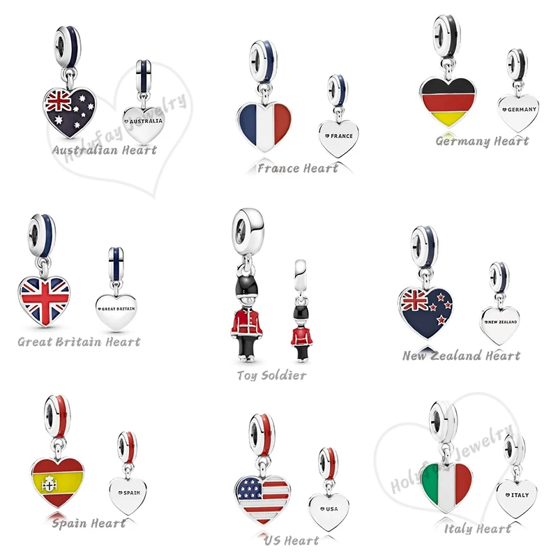 100% Real 925 Silver Charms Heart Beads Dangles Fits Original Bracelets Bangles Necklaces Jewelry Pendant DIY Making Decoration
100% Real 925 Silver Charms Heart Beads Dangles Fits Original Bracelets Bangles Necklaces Jewelry Pendant DIY Making Decoration