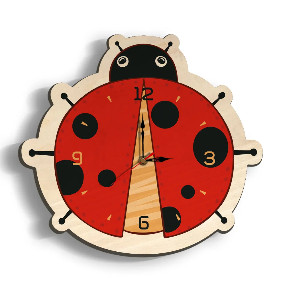 Home decoration children's bedroom animal cartoon wooden wall clock room decoration Christmas birthday gift ornaments clocks
Home decoration children's bedroom animal cartoon wooden wall clock room decoration Christmas birthday gift ornaments clocks