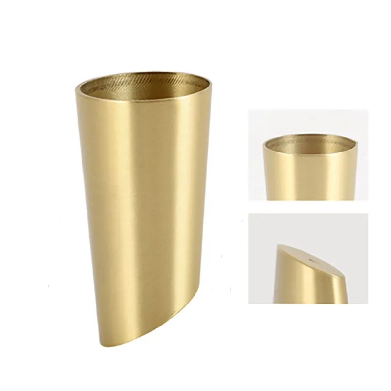 1 Piece Tilt Brass Furniture Leg Cover Sofa Foot Protector Chair Tube For Legs Gold Metal Ferrule For Bed Cabinet Wardrobe Table
1 Piece Tilt Brass Furniture Leg Cover Sofa Foot Protector Chair Tube For Legs Gold Metal Ferrule For Bed Cabinet Wardrobe Table
