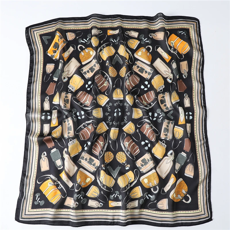 Lente Zomer Nieuwe Zijden Sjaal 70X70Cm Vierkante Sjaals Luxe Merk Designer Hals Sjaals Cadeau Voor Vriendin lady Sjaals 
Lente Zomer Nieuwe Zijden Sjaal 70X70Cm Vierkante Sjaals Luxe Merk Designer Hals Sjaals Cadeau Voor Vriendin lady Sjaals