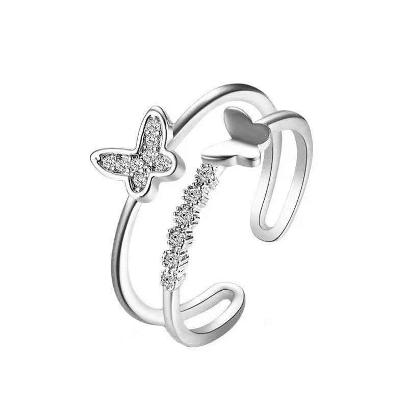 The new Korean version of the open ring smile smiley face chain open single ring for men and women can be adjusted wholesale
The new Korean version of the open ring smile smiley face chain open single ring for men and women can be adjusted wholesale