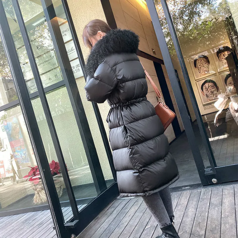 Down Jacket 90 % White Duck down Filling Women 's Mid-Length Slim Fit Thick Winter Coat Commuting Fashion
Down Jacket 90 % White Duck down Filling Women 's Mid-Length Slim Fit Thick Winter Coat Commuting Fashion