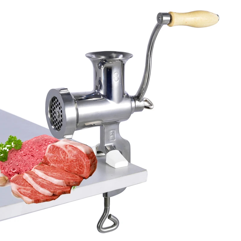 Number 8 Home manual 304 stainless steel meat grinder hand crushed meat chopped vegetables filling stuffing fragrant sausage
Number 8 Home manual 304 stainless steel meat grinder hand crushed meat chopped vegetables filling stuffing fragrant sausage
