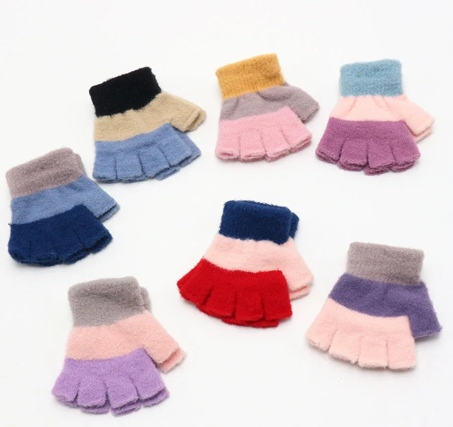 Детские зимние перчатки с открытыми пальцами, теплые мохеровые перчатки с пятью пальцами для мальчиков и девочек, Красивые перчатки с откры...
Детские зимние перчатки с открытыми пальцами, теплые мохеровые перчатки с пятью пальцами для мальчиков и девочек, Красивые перчатки с откры...